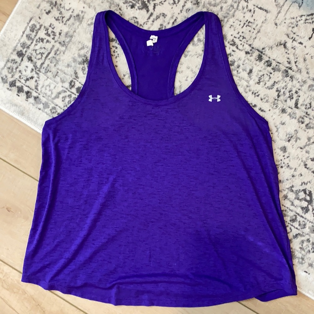 Under Armour Razorback Tank - Purple